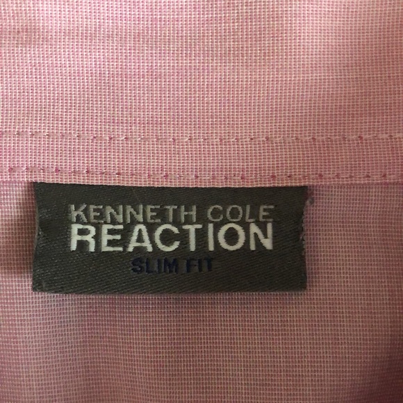 Kenneth Cole Reaction Slim Fit Dress Shirt - Picture 2 of 6